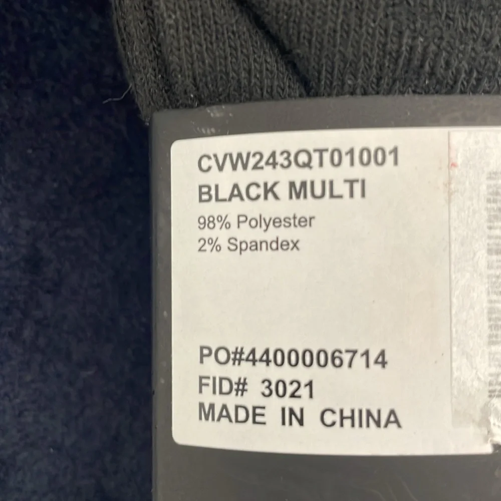 Calvin Klein Black and Gray Women’s Athletic Socks One Size